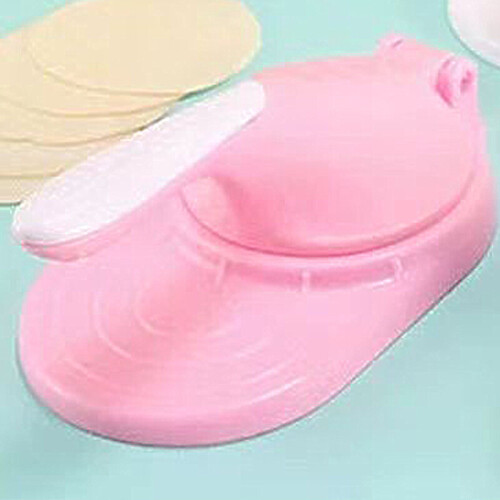 (Grey) New 2 In 1 Dumpling Maker Dumpling Mold Dumpling Skin Dough Press Maker Making Dumplings Dumplings Modeling Machine Kitchen Tool