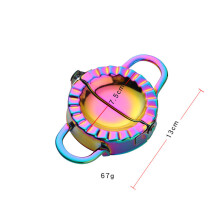 (Rainbow NO.0 Small) Dumpling Mold Practical Dumpling Wrapper Making Machine Cooking Pastry Kitchen Tools Household Dumpling Maker