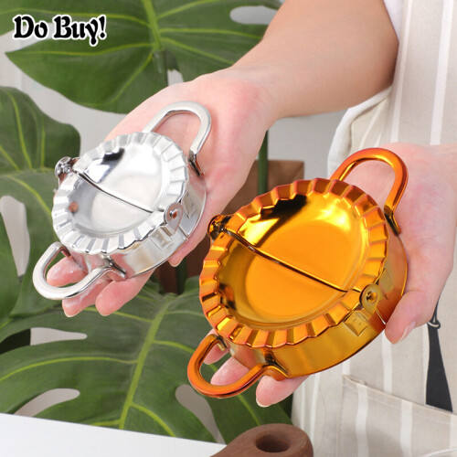 (Rose gold Small) Dumpling Mold Practical Dumpling Wrapper Making Machine Cooking Pastry Kitchen Tools Household Dumpling Maker 2