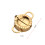 (Gold Small) Dumpling Mold Practical Dumpling Wrapper Making Machine Cooking Pastry Kitchen Tools Household Dumpling Maker 1