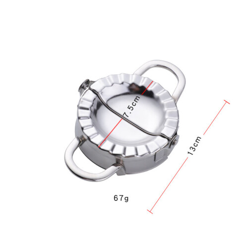 (Silver Small) Dumpling Mold Practical Dumpling Wrapper Making Machine Cooking Pastry Kitchen Tools Household Dumpling Maker