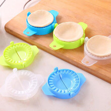 (blue) Kitchen manual pinch dumpling wrapping dumpling ware mold home wrapping dumpling tools dumpling folder color dumpling mold