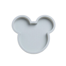 (Cartoon Blue) 6 Inch Silicone Baking Tray Cake Baking Mold Cute Butterfly Bunny Bread & Loaf Pans Tart Pizza Pie Dishes Baking Tool Cake Pan