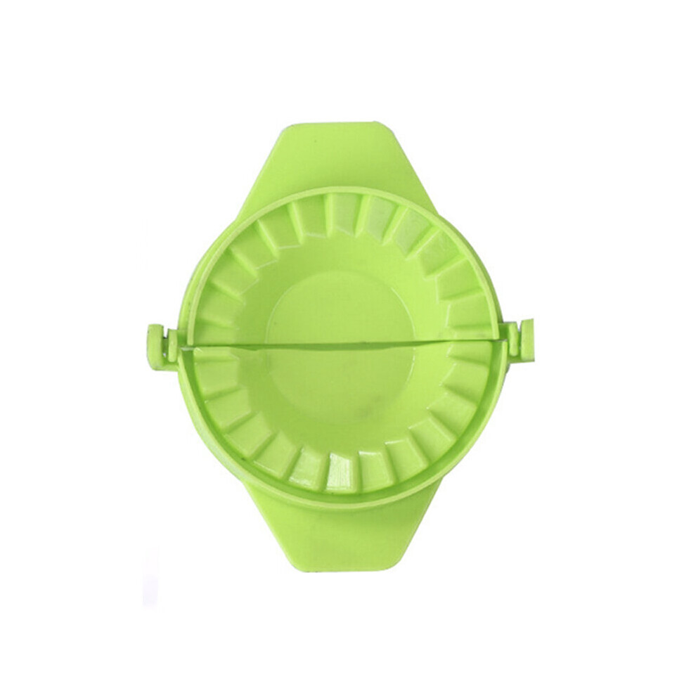 (Green) 1PC DIY Dumpling Mould Machine Maker Equipment New Easy Eco-Friendly Pastry Cutter Pie Kitchen Tool Supplies Accessories-image-OPC-PBNRJ9V-NEW