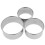 (1 set) 3pc Stainless Steel Cutter Dumplings Mold Round Cookie Pastry Wrapper Maker Device Dough Pancake Cutting Tool Kitchen Accessory 1