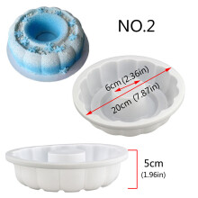 (NO.2) 18 Style Silicone Cake Mold Baking Tools For Cakes Mousse Chocolate Mold 3D Cake Tray Baking Pan