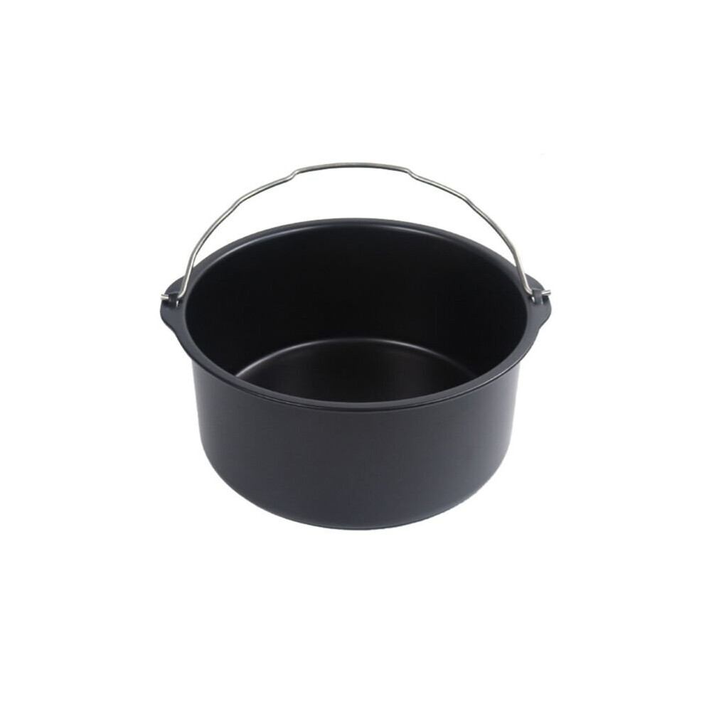 (6) LOKI7 1 Pc 6/7/8'' Non Stick Cake Mold Baking Tray Pan Round Roasting Basket Bakeware Mould Air Fryer Accessories