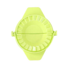 (Green) DIY Small Dumpling Mold Kitchen Cooking Bite Tool Manually Mold Shaping Box Baking Dough Close E7P6