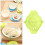 (Green) DIY Small Dumpling Mold Kitchen Cooking Bite Tool Manually Mold Shaping Box Baking Dough Close E7P6 7