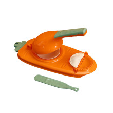 (Light Grey) 2 In 1 Dumpling Making Mold Machine DIY Manual Dough Presser with Filling Spoons Dumpling Making Tool Cooking Kitchen Gadgets