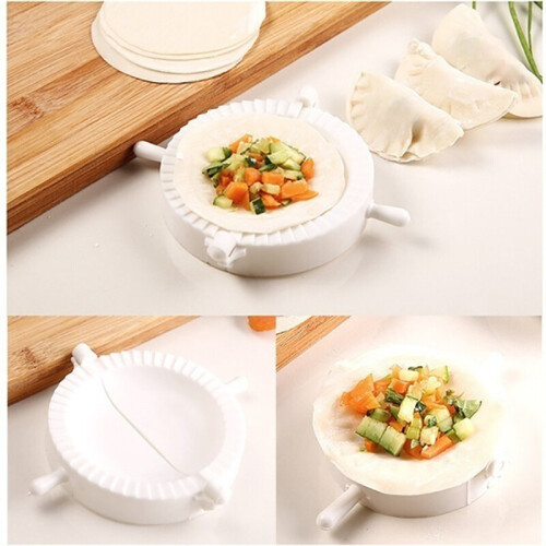 (10 cm) Plastic Dumplings Tool Easy DIY Dumpling Mold Dough Press ...