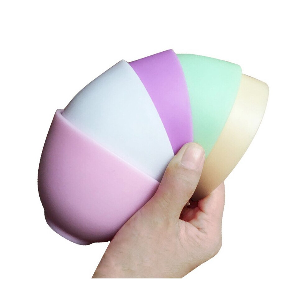 (Purple M) Odorless Anti-Drop Silicone Bowl Seasoning Essential Oil Bowl Facial Mask Mixing Measuring Salt Sauce Sugar Butter Bowl L-image-OPC-PBNRRVY-NEW