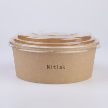 Nitlak Salad Bowls(Not of Precious Metal),Large Capacity, Very Convenient for Mixing Salad, Easy to Save And Carry.