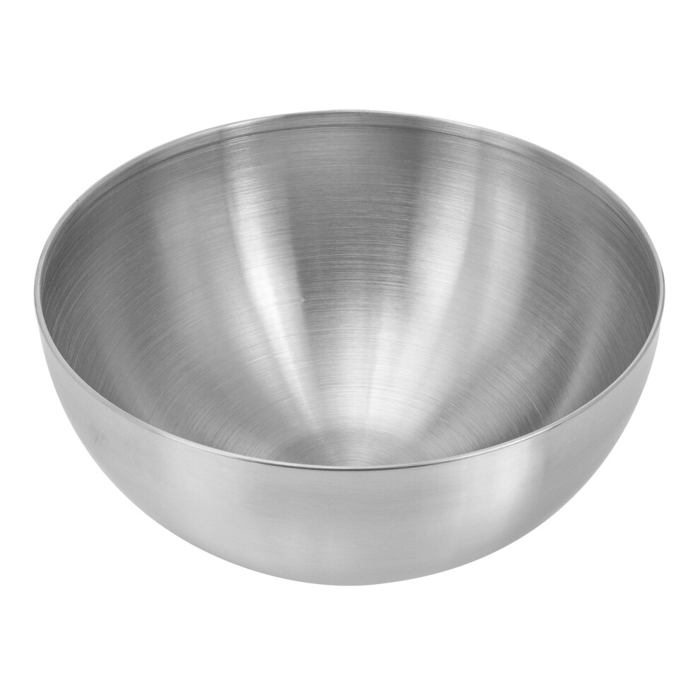 (Silver) Bowl Bowls Salad Stainless Steel Soup Mixing Serving Korean Metal Ramen Rice Kitchen Container Fruit Noodle Cereal Pasta Storage-image-OPC-PBNRT96-NEW