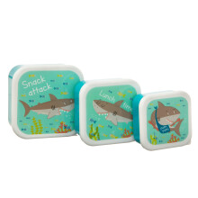 Sass & Belle Shelby Shark Lunch Boxes