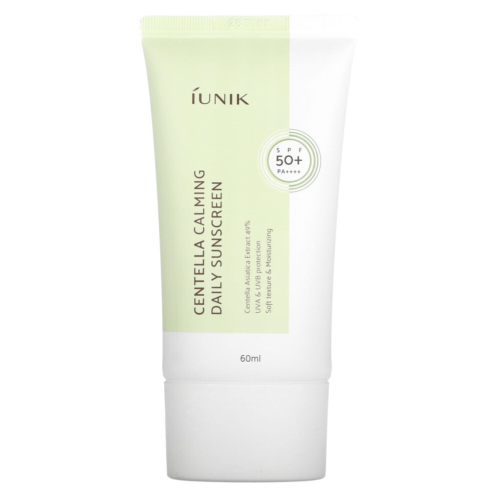Iunik , Centella Calming Daily Sunscreen, Spf 50+ Pa++++, 60 Ml
