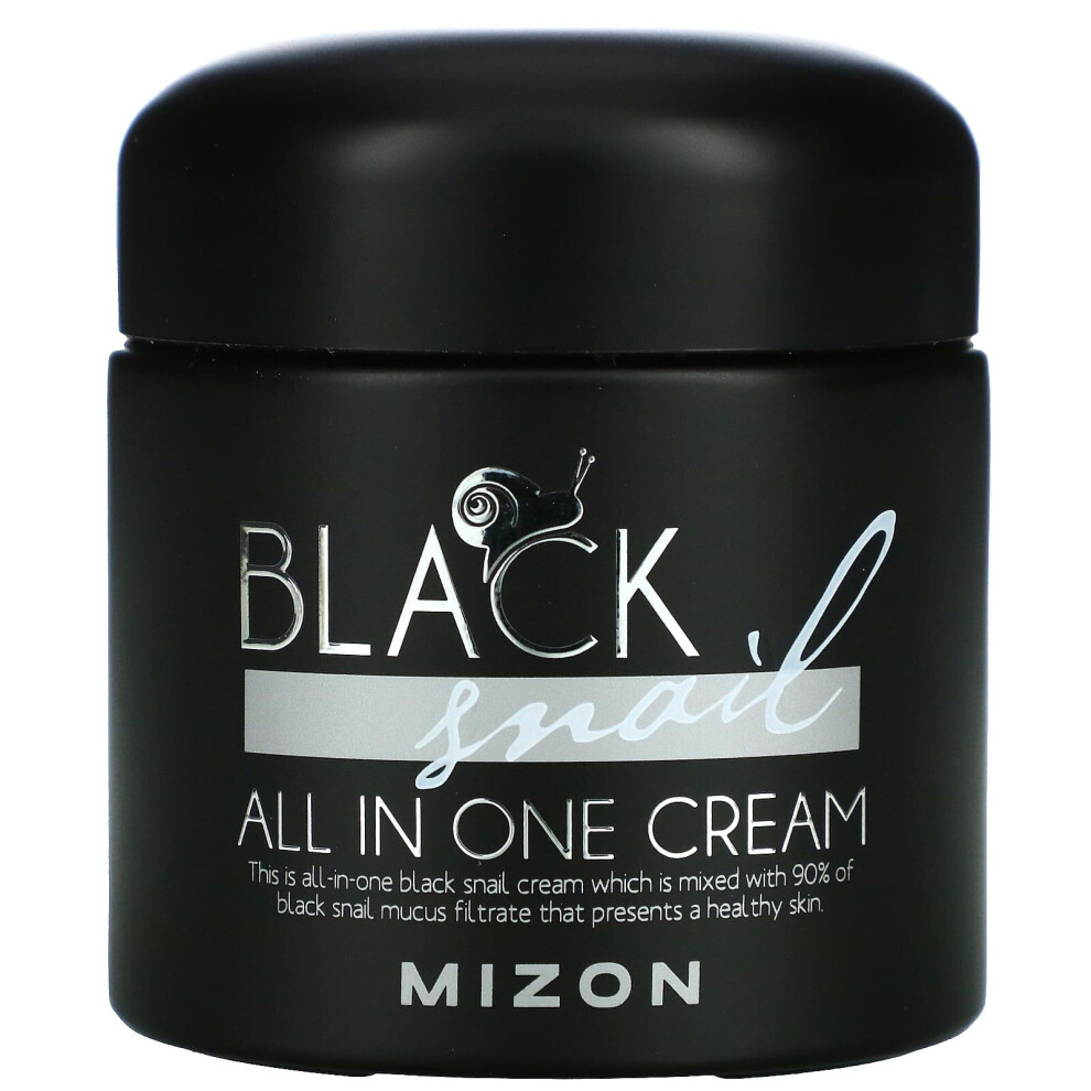Mizon Black/Cream Snail, All In One 2.53 Fl Oz (75 Ml)