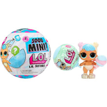 L.O.L. Surprise! Petites Sœurs - avec Poupée Collector, 5 Surprises, Mini Boule L.O.L. Surprise!