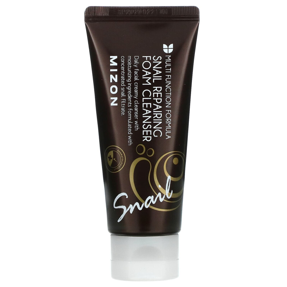Mizon , Snail Repairing Foam Cleanser, 2.02 Fl Oz (60 Ml)