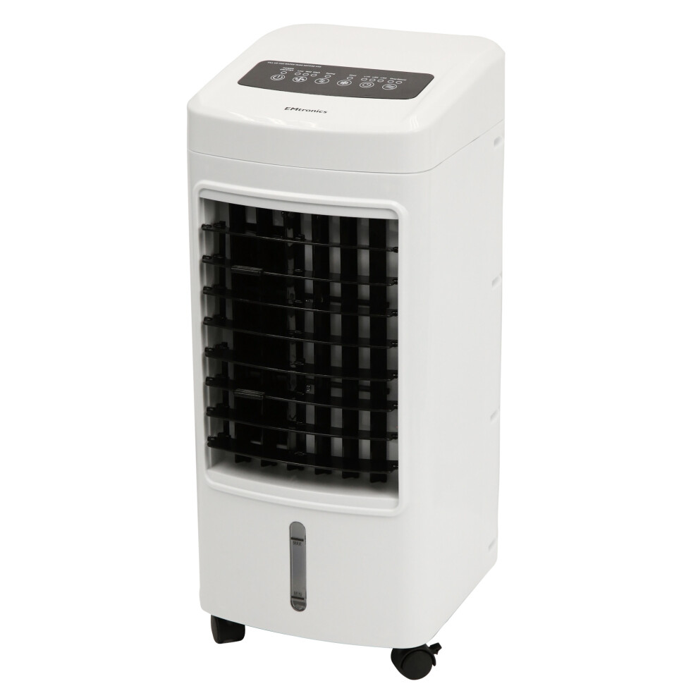 EMtronics Evaporative Air Cooler Conditioner / Humidifier + Timer 4L