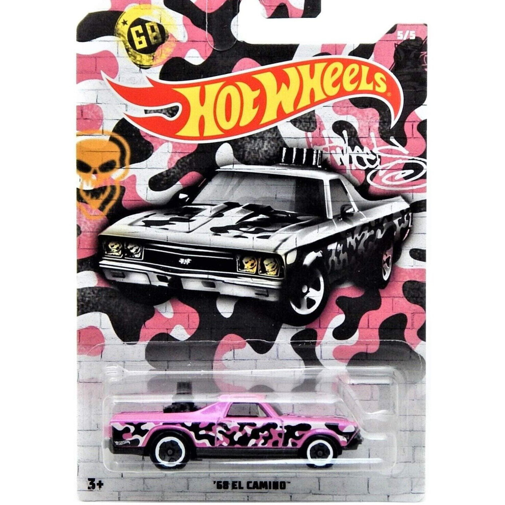 Hot Wheels Walmart Exclusive Camo Series 5/5 - '68 EL Camino