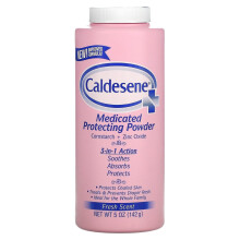 Caldesene, Pó de Proteção Medicamentoso, Fresco, 5 oz (142 g)