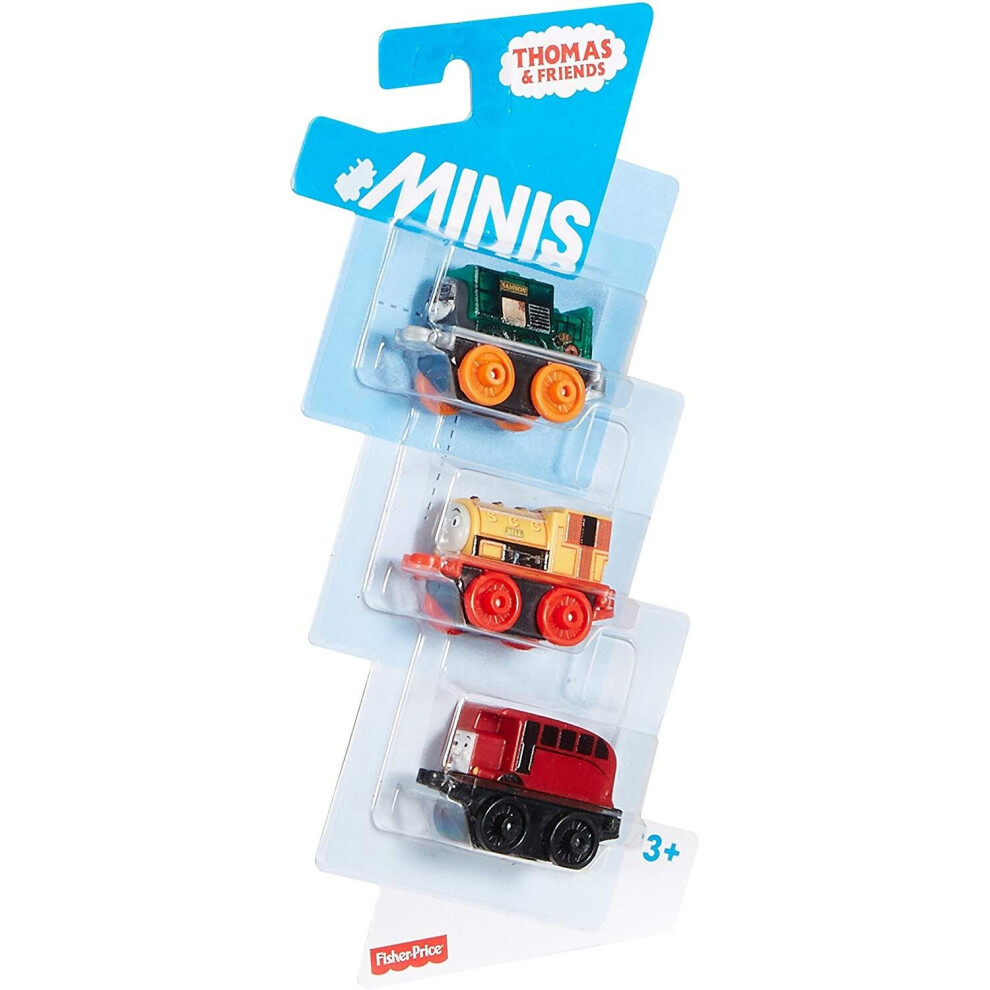 Thomas and Friends Minis - 4cm Engine - 3 Pack of Trains DWG28