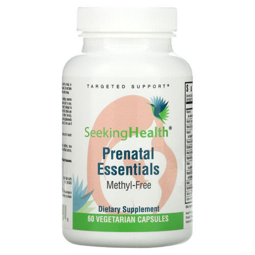 Prenatal Essentials, Methyl-Free, 60 Capulas Vegetarianas