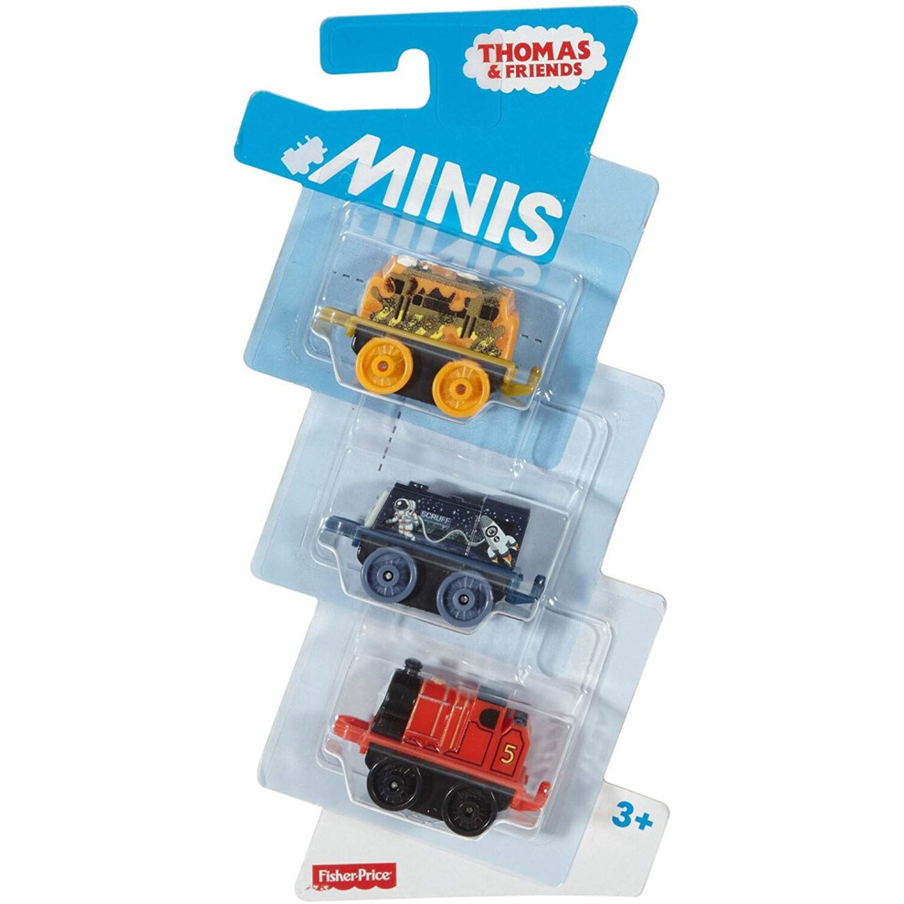 Thomas and Friends Minis - 4cm Engine - 3 Pack of Trains DWG29