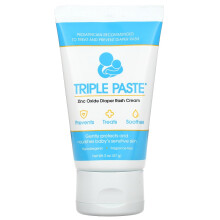 Triple Paste, Zinkoxid, Duftfrei, 2 oz (57 g)