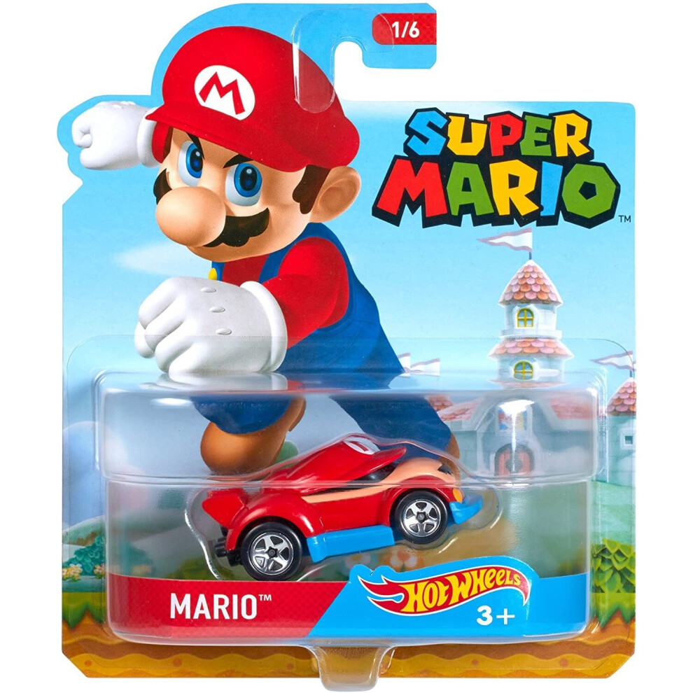 Hot Wheels Nintendo Super Mario Car - Mario