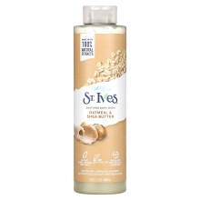 St. Ives, Spălarea Corpului Sooțing, Oatmeal & Butter de Shea, 22 fl oz (650 ml)