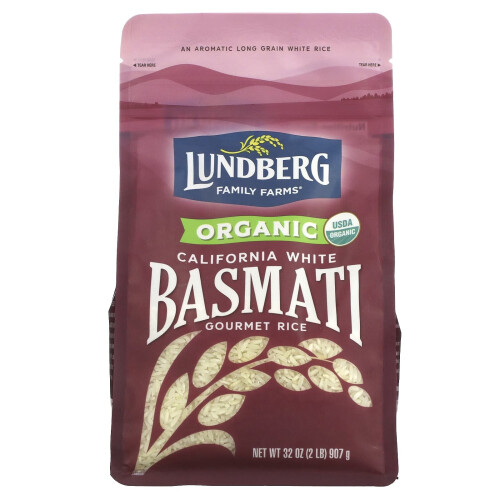 Lundberg, Οργανική White Rice, Basmati, 32 oz (907 g)