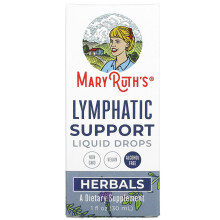 MaryRuth's, Kruiden, Lymfesupportvloeistofdruppels, Alcoholvrij, 1 fl oz (30 ml)