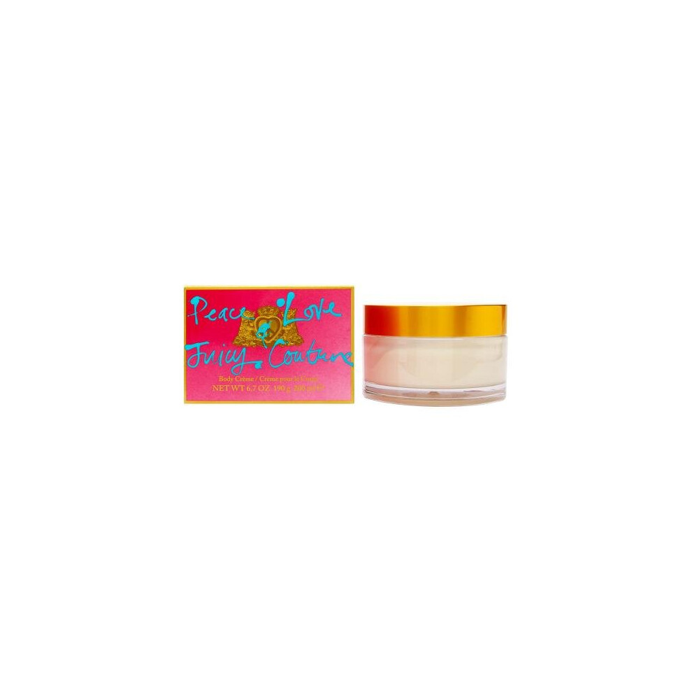 Juicy Couture Peace & Love 6.7 Body Cream