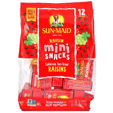 Sun-Maid, Rosinen Mini-Snacks, 12 Boxen, je 0,5 oz