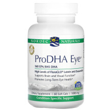 Nordic Naturals, ProDHA Oog, 1,000 mg, 60 Zachte Gelcaps (500 mg per Zachte Gelcap)