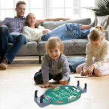 ( Medium With 10 Balls) Funny Football Table Game for Kids Adults Tabletop Soccer Interactive Toys Gift