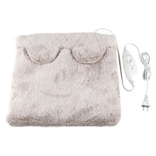 (  Grey) Electric Heated Soft Warm Hand Foot Heating Slippers Cushion Sofa Pillow