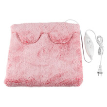 (  Pink) Electric Heated Soft Warm Hand Foot Heating Slippers Cushion Sofa Pillow