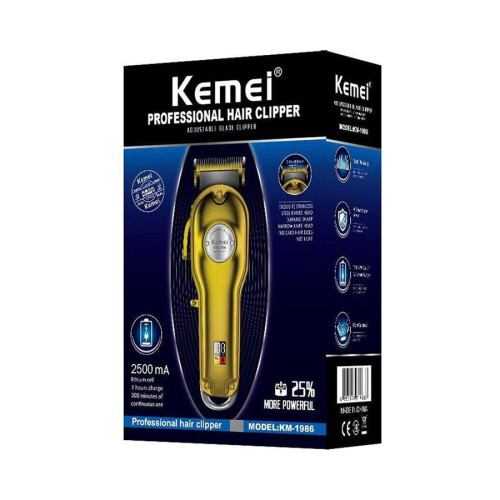 Kemei KM-1986 Επαγγελματικό ψαλίδι μαλλιών Golden