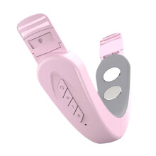 (Pink) V-Face Shaping Machine Electric Face Lifting Slim Double Chin Removal Instrument