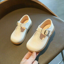 (White, UK 6 Infant) GIRLS LEATHER DRESS PRINCESS SHOES SOFT WEDDING PARTY CASUAL SCHOOL SHOES SIZES