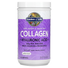 Garden of Life, Wild gefangen & Gras gefedertes Collagen, Hyaluronsäure, ungeschmackt, 9,52 oz (270 g)
