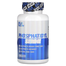 EVLution Nutrition, Fosfatidylserin, 60 Veggie kapslar