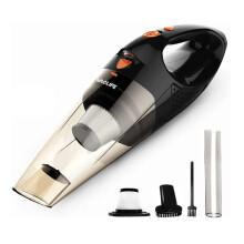 VacLife Handheld Vacuum, Car Vacuum Cleaner Cordless, UK Type-G 3 Pin Plug, Orange (VL189)