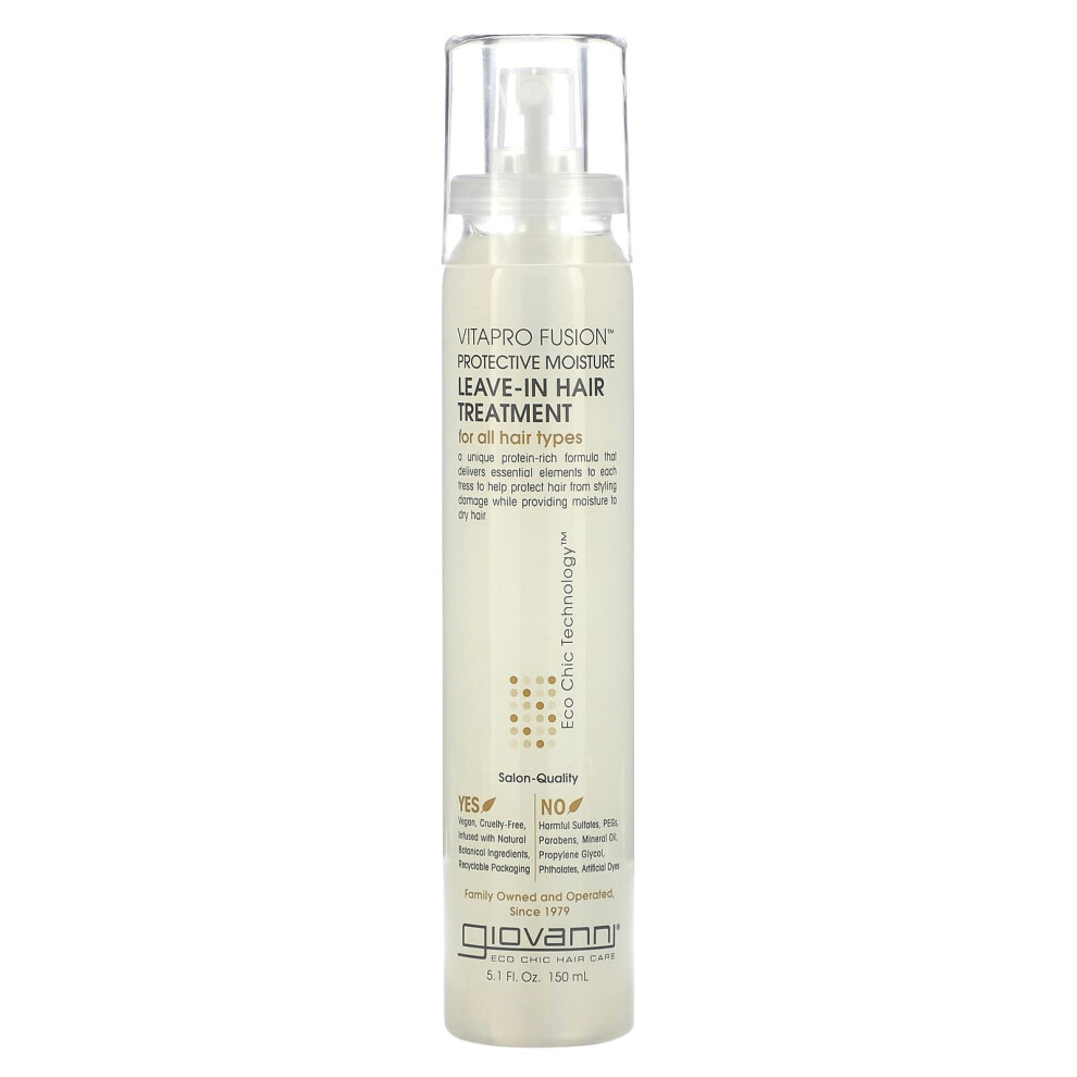 Giovanni Leave-In Vita Pro Fusion Hair Treatment Spray Moisturizing Conditioner 150Ml - Image 5