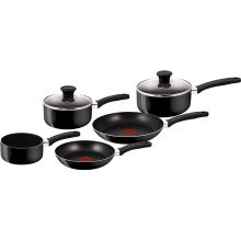 Tefal B470S544 Delight 5 Piece Non Stick Pan Set (14 cm Milk, 16/18 cm