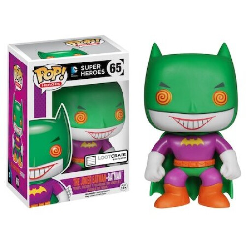 Funko Funko POP! The Joker Batman - DC Super Heros #65 [Damaged Packaging]