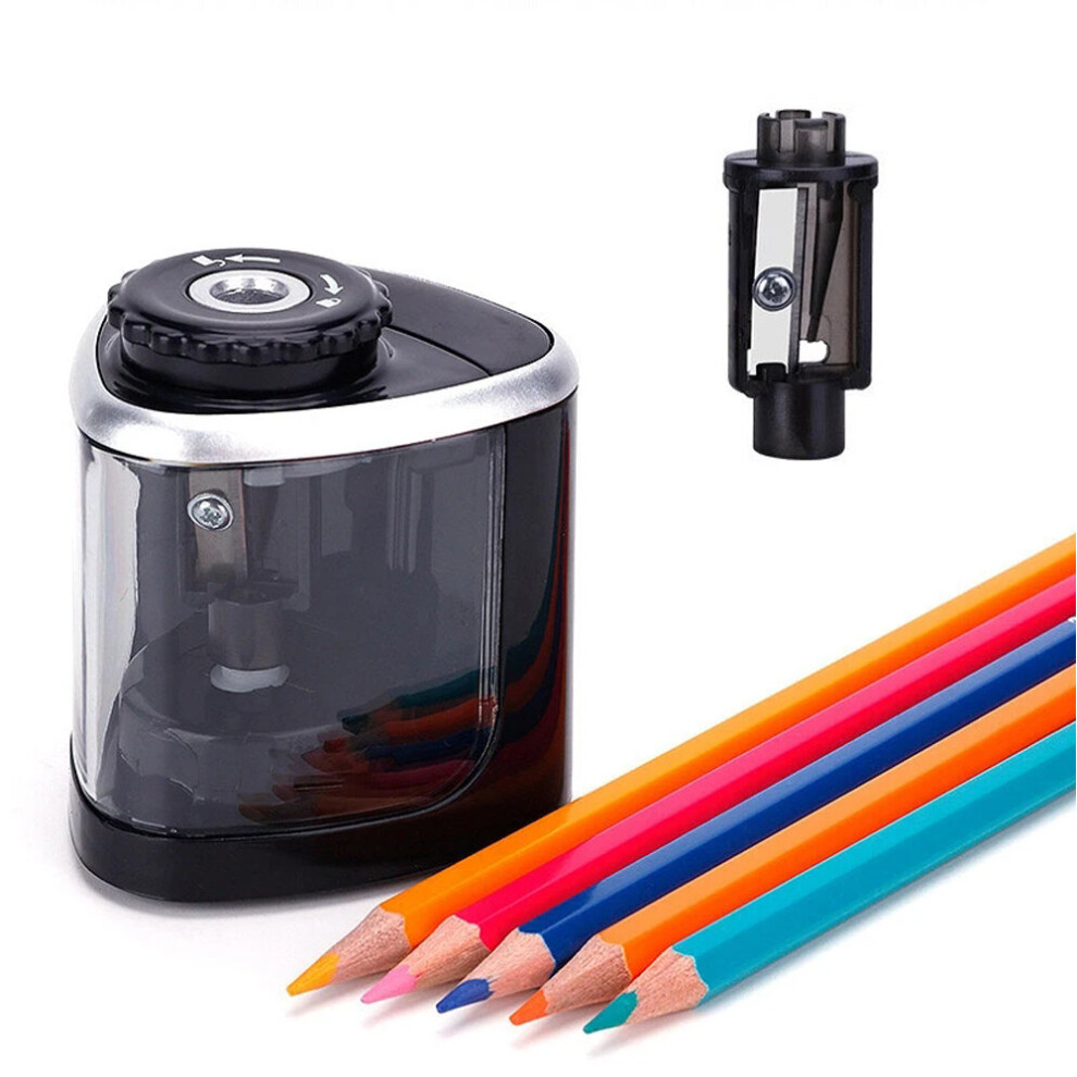 Electric 2 in 1 Pencil Sharpener Automatic Pencil Sharpener